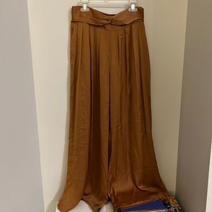 Brown loose pants